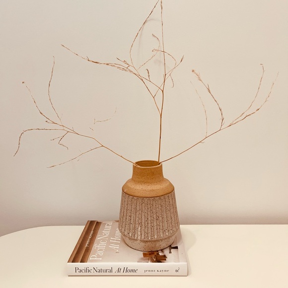 BOHO HANDMADE‎ POTTERY PIECE VASE/PLANT POT/WOODEN SPOON HOLDER EUC - Picture 8 of 14